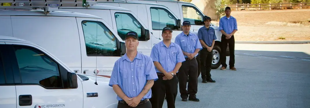 KIC Refrigeration crew ready for Mini Split Repair jobs across Highland Park